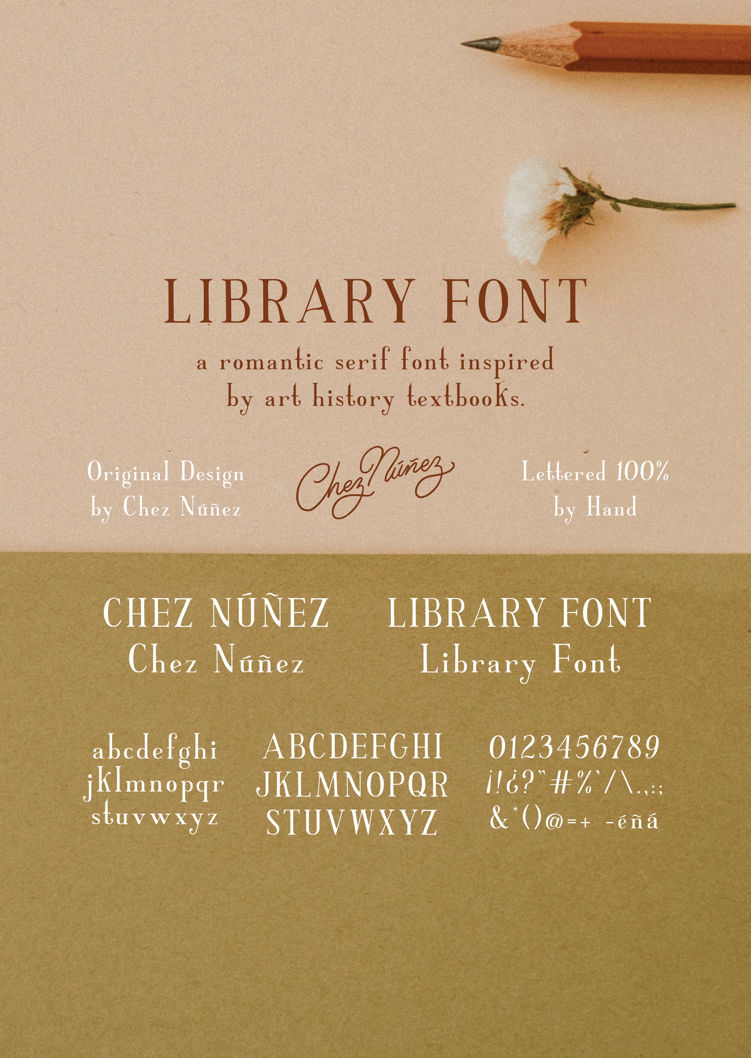 Original Font: Library — Chez Núñez
